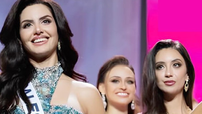 İsrailli mankenin gözlerini devirmesi tepki çekti