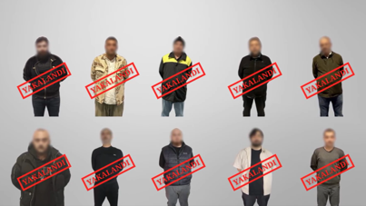 Kırmızı bültenle aranan suçlular yakalandı