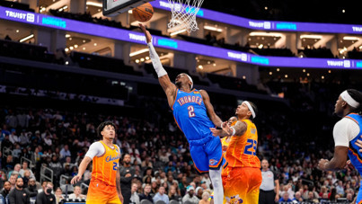 Shai Gilgeous Alexander şov yaptı: Oklahoma, Hornets'u devirdi