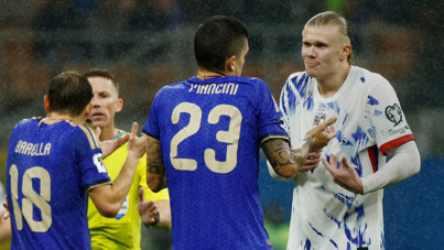 Erling Haaland: 'Birkaç kez popoma dokundu'