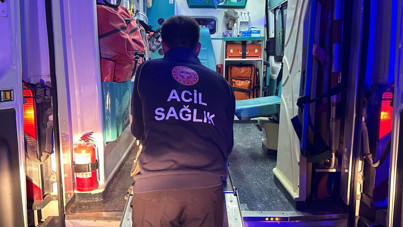 İstinat duvarı çöktü: 1 ağır yaralı