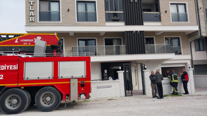 Daireyi alevler sardı