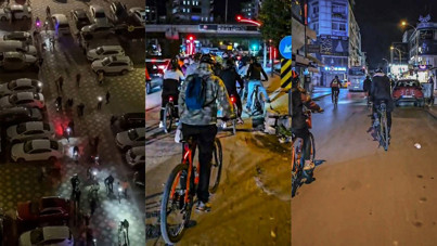 Miraç’ın ardından 100 bisikletli pedal çevirdi