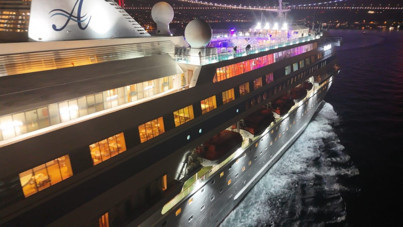 Rus kruvaziyere İstanbul izni çıkmadı