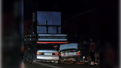 Aynı vince peş peşe çarptılar: 1 ölü, 1 yaralı