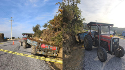 Dedesinin sürdüğü traktörün altında kalan çocuk hayatını kaybetti