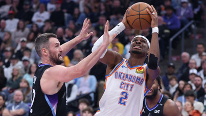 Shai Gilgeous-Alexander coştu: Oklahoma, Utah Jazz’i farklı geçti