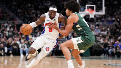 Detroit, Giannis’siz Bucks’ı yendi: Üst üste 12. galibiyetini aldı