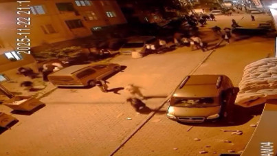 Mahalle bir anda karıştı, olayla alakası olmayanlara bile sıçradı