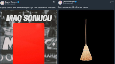 Rizespor'dan, Fenerbahçe maçı sonrası olay paylaşımlar