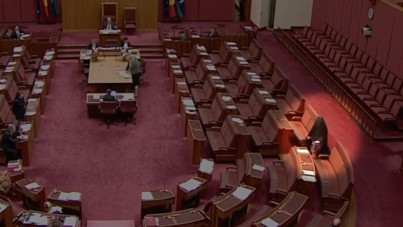 Avustralyalı siyasetçi burkayla parlamentoya girdi, tepki çekti