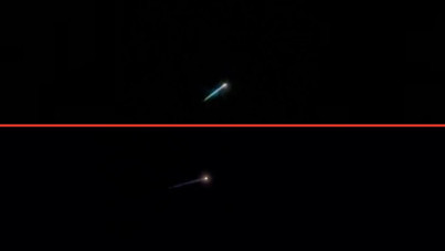 İstanbul'da gökyüzünde görülen parlak cisim heyecana yol açtı