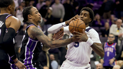 DeRozan gecenin kahramanı oldu: Sacramento, Timberwolves'u geçti