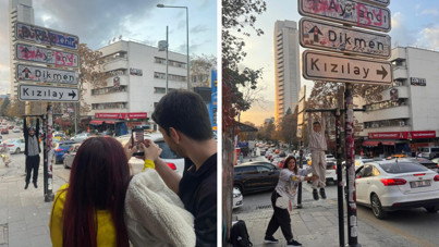 Kızılay tabelası, 4'üncü kez yenilendi