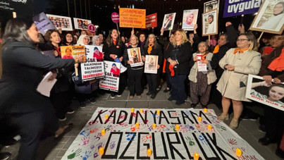 Yüzlerce kadından Ankara Adliyesi önünde eylem