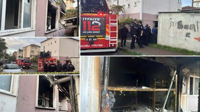 Parasını alamayan işçi pansiyonu ateşe verdi