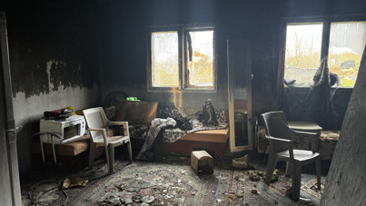 Ev yangınında can verdi, eski eşi gözaltında