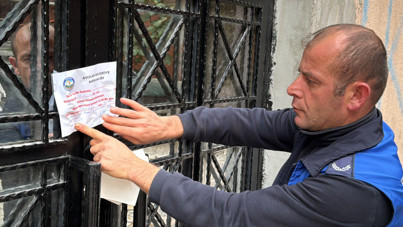 Ruhsatsız pasta imalathanesine kilit