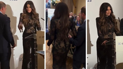 ABD'nin Atina büyükelçisinin cesur elbisesi tartışma yarattı