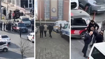 Adliye çıkışında bıçaklı kavga: Üvey annesinin kardeşini bıçakladı!