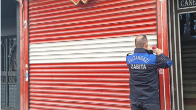 Giyinme odasında gizli kamera bulunan düğün salonuna mühür