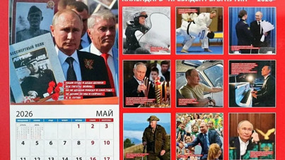 Putin'in 2026 takvimi geldi: Bir ayrıntı dikkat çekti
