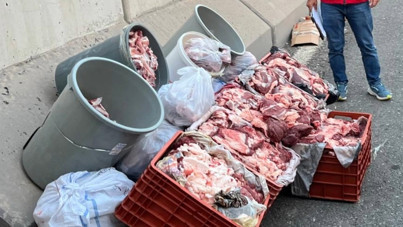 Soframıza gelecekti! 1 ton bozulmuş et son anda yakalandı