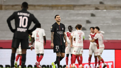 Galatasaray'ın rakibi, 10 kişiyle PSG'yi devirdi: 1-0