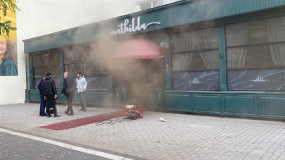 Otelde yangın paniği: 152 kişi tahliye edildi