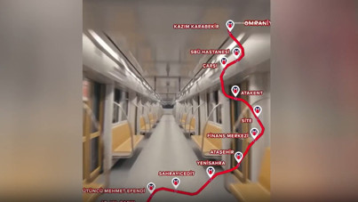 Ümraniye-Göztepe metro hattında geri sayım