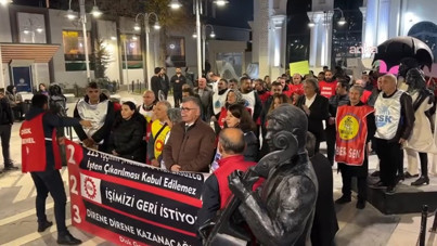 Van'daki işçiler eylemlerinin 122. gününde