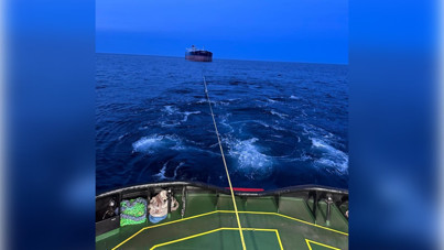 'VIRAT gemisinin çeki operasyonu başladı'