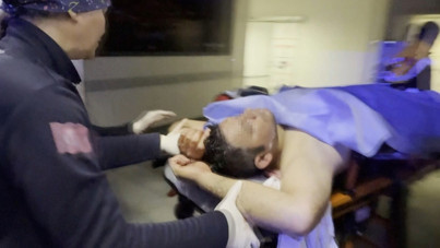 Yol ortasında palalı saldırı: 1 ağır yaralı