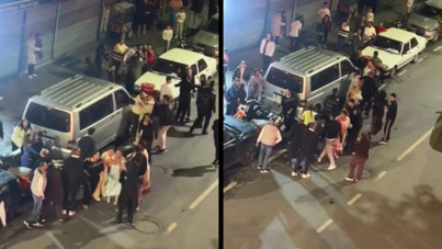 Düğündeki kavga sokağa taştı: Polis silaha el koydu