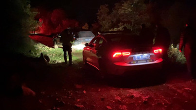 Polisten 30 kilometre kaçtı, ormanda sırra kadem bastı