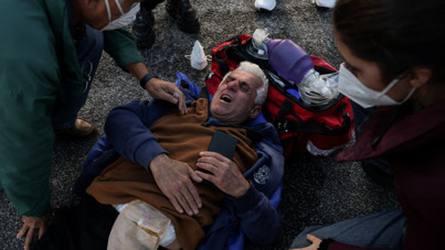 Yunanistan’da çiftçilere sert müdahale