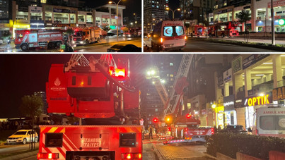 Başakşehir’de korkutan yangın! Duman binayı sardı, herkes pencerelere koştu