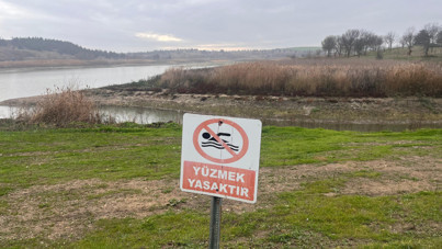Kuraklık Hayrabolu Göleti'ni vurdu: Su seviyesi kritik seviyeye düştü