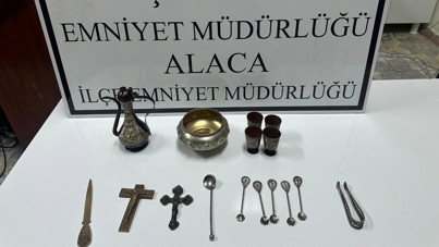 Tarihi eser kaçakçılığında 1 gözaltı