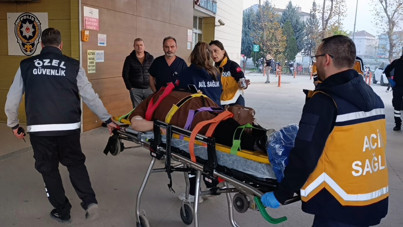 İşçi servisi kaza yaptı: 11 yaralı