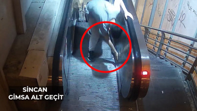 Yürüyen merdivenleri durduranlara soruşturma