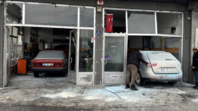 Değiştirmek için servise götürdüğü LPG tankı patladı