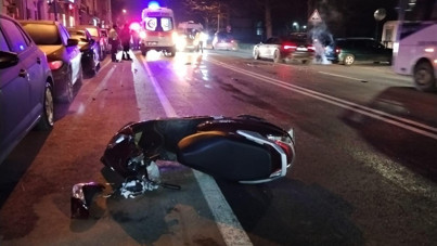 Feci kaza: Genç motosiklet sürücüsü kurtarılamadı