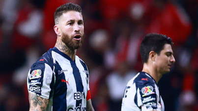 39'luk Sergio Ramos, Monterrey'den ayrıldı
