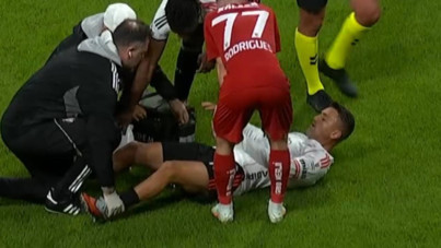 Beşiktaş'ta çifte sakatlık şoku: Oyuna devam edemediler