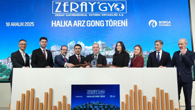 Borsada gong Zeray GYO için çaldı