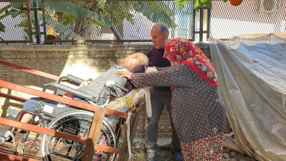 Her şey evladı için: Gündüz hamallık yapıyor, gece oğluna koşuyor