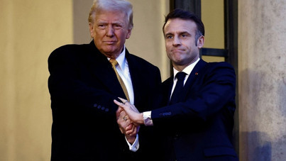 Trump, Macron'u tehdit etti: Ya fiyatları yükseltirsin...