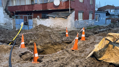 Toprak kaydı, işçi hayatını kaybetti