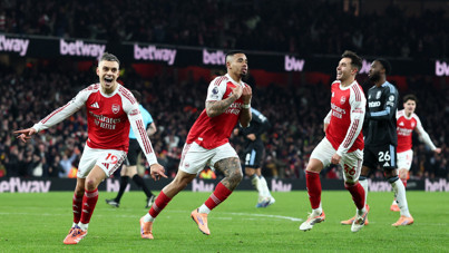 Arsenal, Fenerbahçe'nin rakibi Aston Villa'ya dur dedi: 11 maçlık serisini 4 golle bitirdi